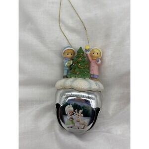 Precious Moments Jingle Bell Christmas Ornament Decorated‎ w/ Love Bradford 2007